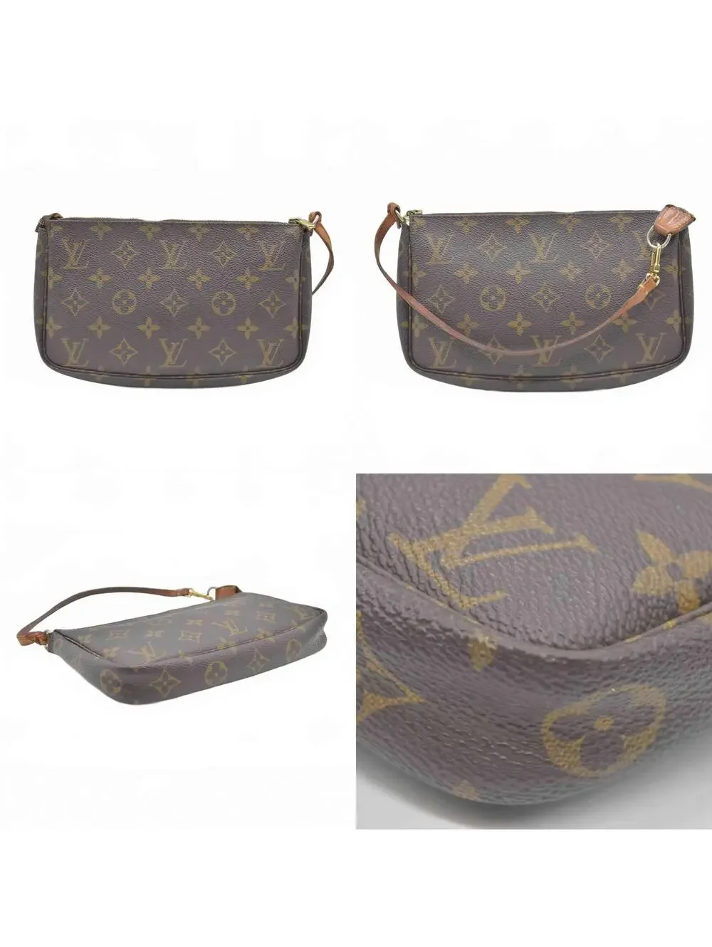 1999 Louis Vuitton LV Pochette Accessoires Monogram AR0969